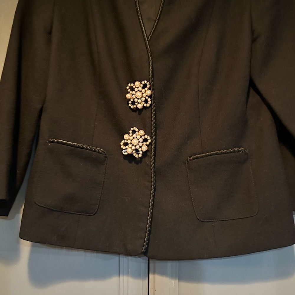 Bigio Collection Black Jacket - Picture 3 of 7